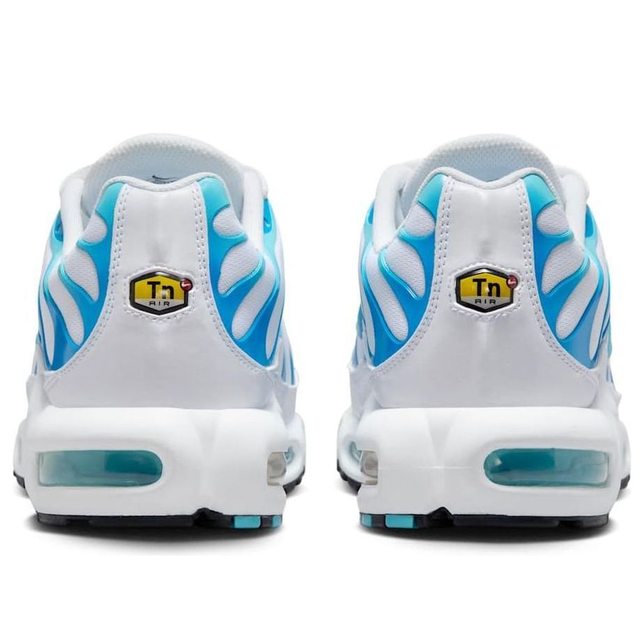 NIKE AIR MAX PLUS WHITE POLARISED BLUE