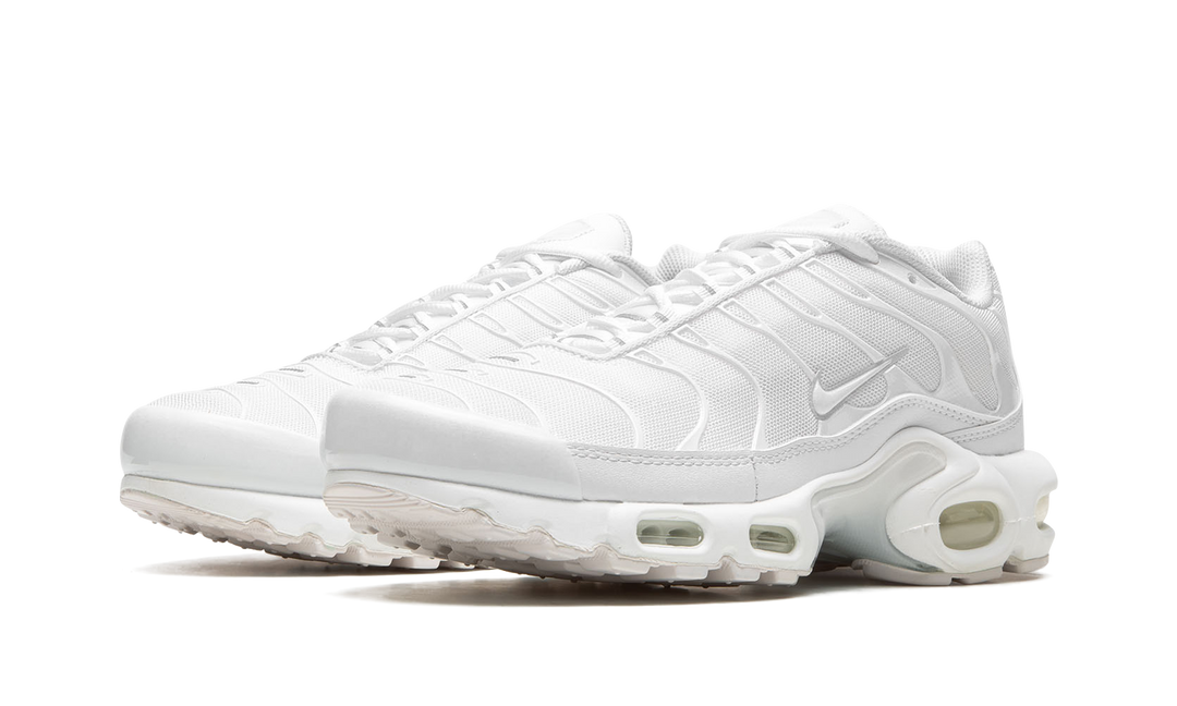 NIKE AIR MAX PLUS WHITE PURE PLATINUM (WOMEN&