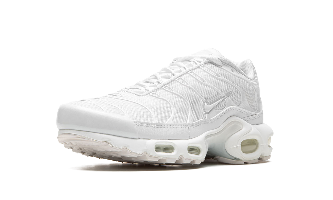 NIKE AIR MAX PLUS WHITE PURE PLATINUM (WOMEN&