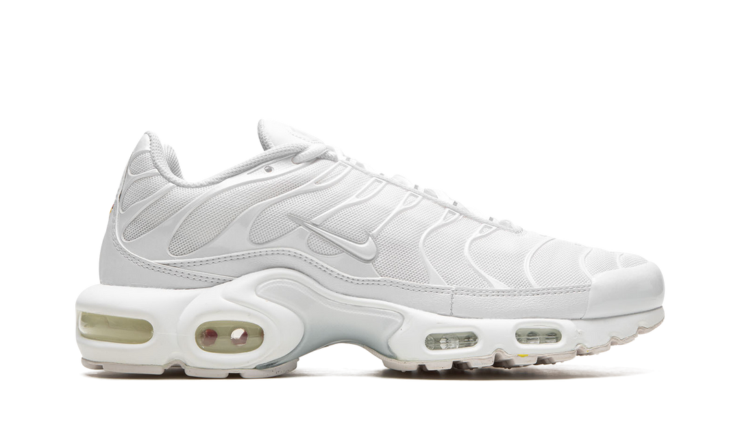 NIKE AIR MAX PLUS WHITE PURE PLATINUM (WOMEN&