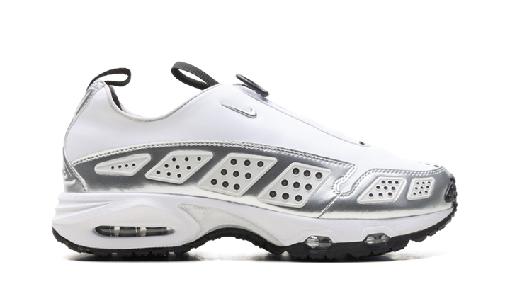 NIKE AIR MAX SUNDER SE WHITE METALLIC SILVER WOMENS