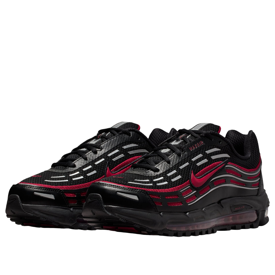 NIKE AIR MAX TL 2.5 BLACK TEAM CRIMSON METALLIC SILVER