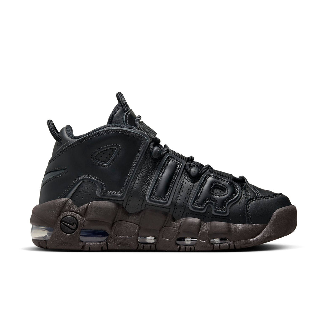NIKE AIR MORE UPTEMPO BLACK VELVET BROWN WOMENS