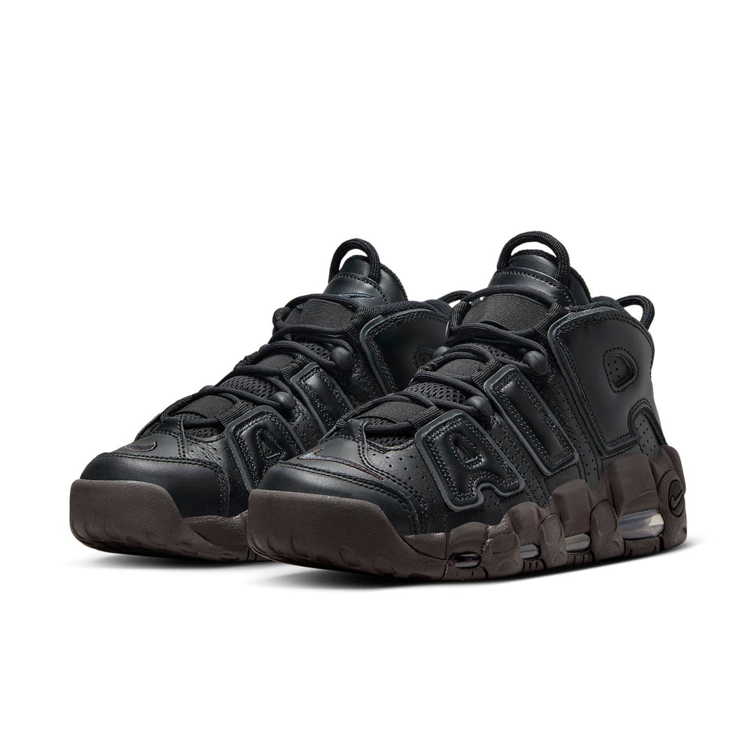 NIKE AIR MORE UPTEMPO BLACK VELVET BROWN WOMENS
