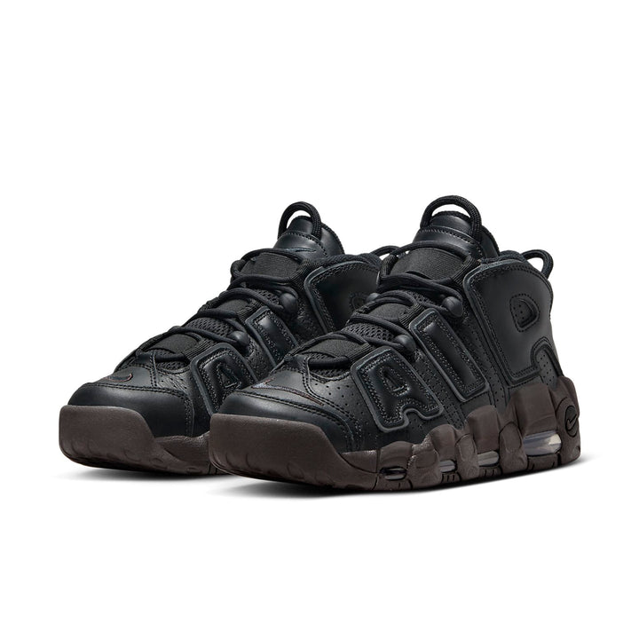 NIKE AIR MORE UPTEMPO BLACK VELVET BROWN WOMENS