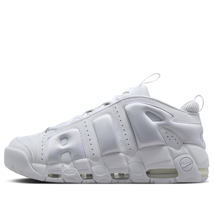 NIKE AIR MORE UPTEMPO LOW TRIPLE WHITE