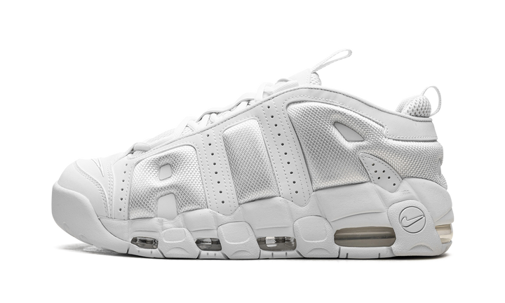 NIKE AIR MORE UPTEMPO LOW TRIPLE WHITE