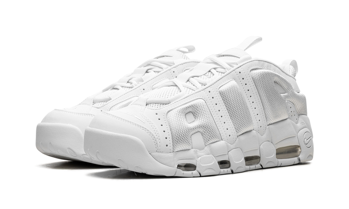 NIKE AIR MORE UPTEMPO LOW TRIPLE WHITE