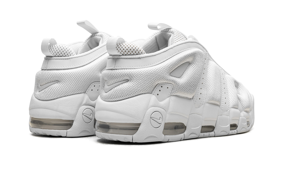 NIKE AIR MORE UPTEMPO LOW TRIPLE WHITE