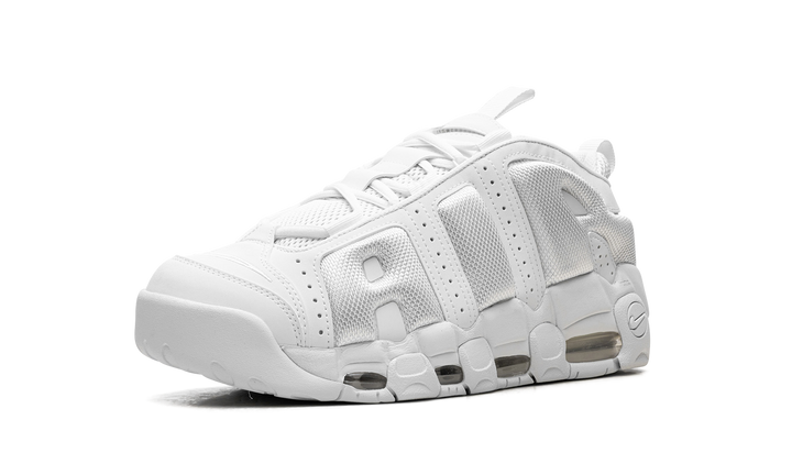 NIKE AIR MORE UPTEMPO LOW TRIPLE WHITE