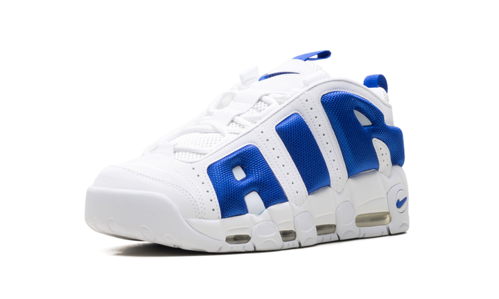 NIKE AIR MORE UPTEMPO LOW WHITE HYPER ROYAL