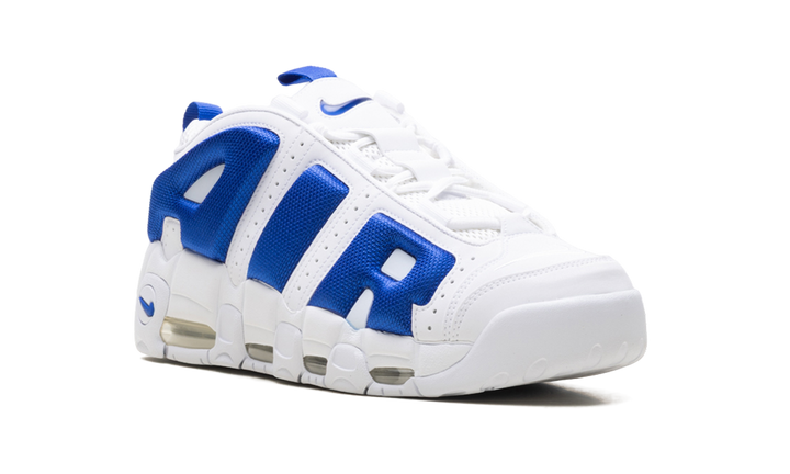 NIKE AIR MORE UPTEMPO LOW WHITE HYPER ROYAL