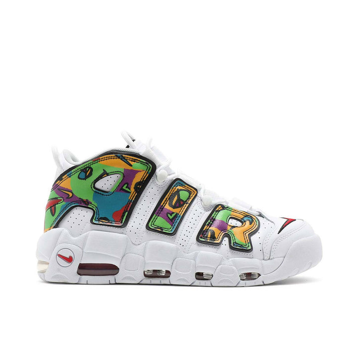 NIKE AIR MORE UPTEMPO PEACE LOVE SWOOSH