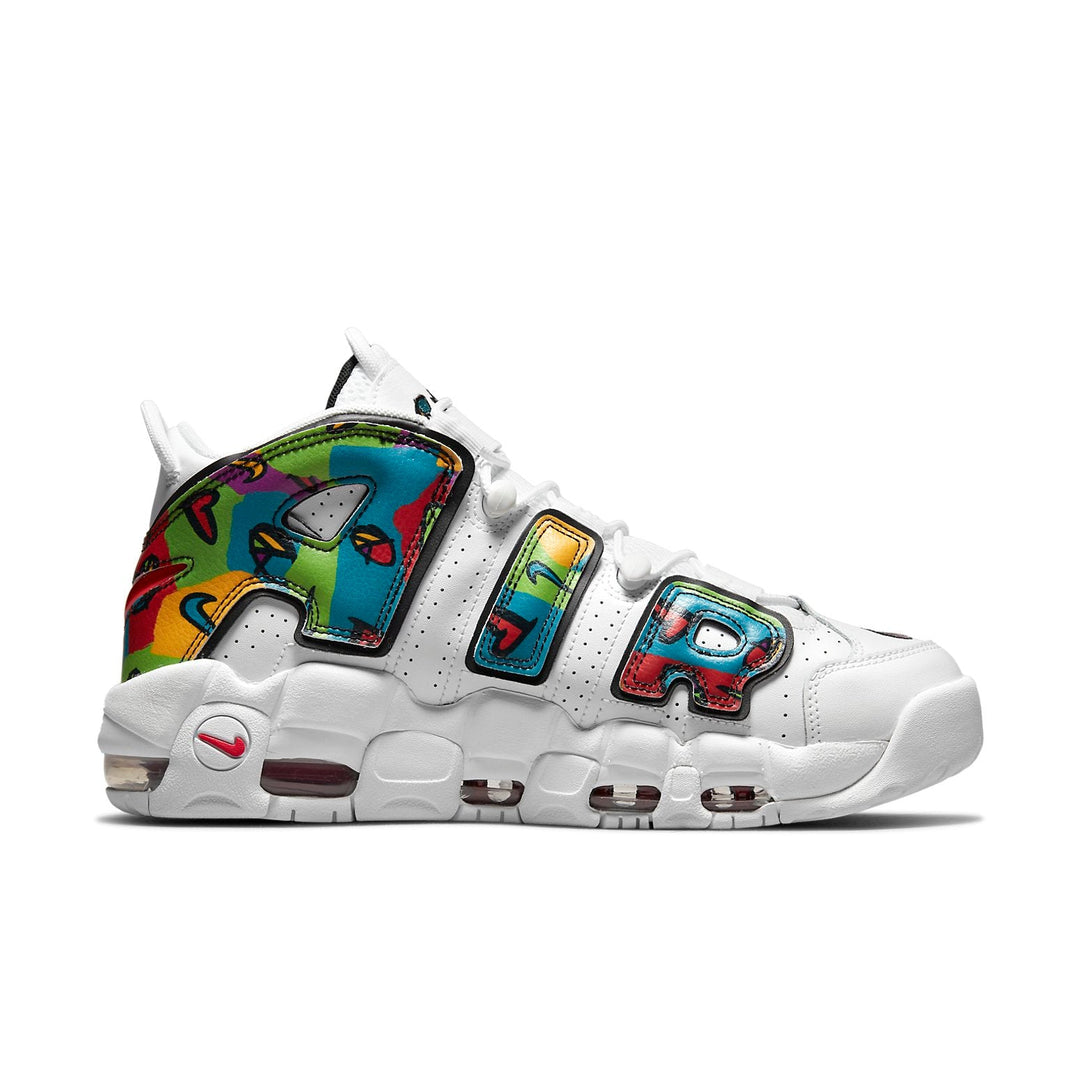 NIKE AIR MORE UPTEMPO PEACE LOVE SWOOSH