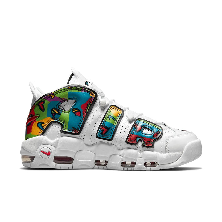 NIKE AIR MORE UPTEMPO PEACE LOVE SWOOSH