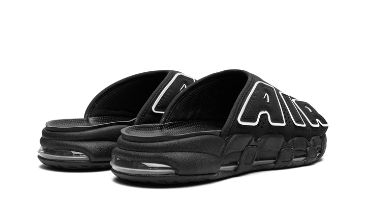 NIKE AIR MORE UPTEMPO SLIDE OG BLACK WHITE