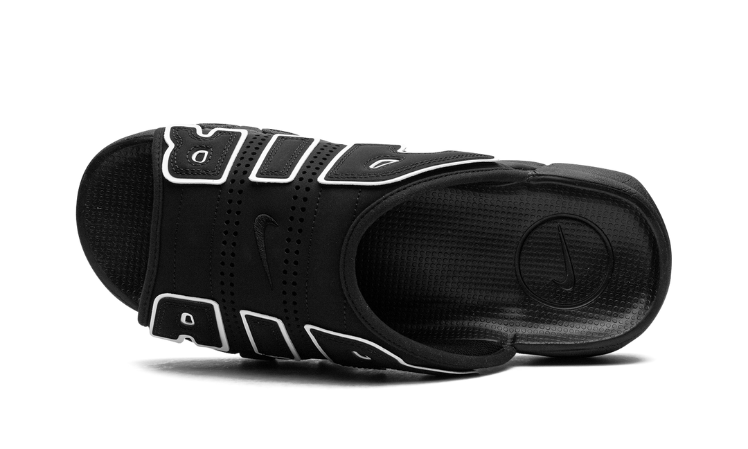 NIKE AIR MORE UPTEMPO SLIDE OG BLACK WHITE
