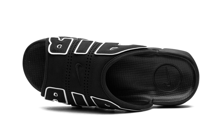 NIKE AIR MORE UPTEMPO SLIDE OG BLACK WHITE