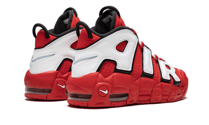 NIKE AIR MORE UPTEMPO UNIVERSITY RED BLACK WHITE GS