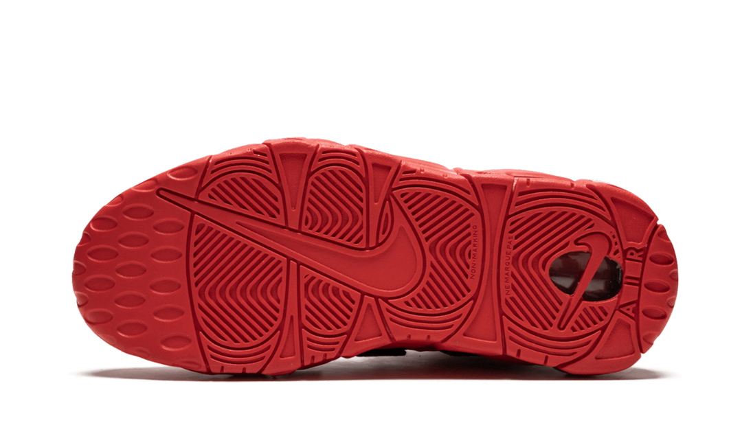 NIKE AIR MORE UPTEMPO UNIVERSITY RED BLACK WHITE GS