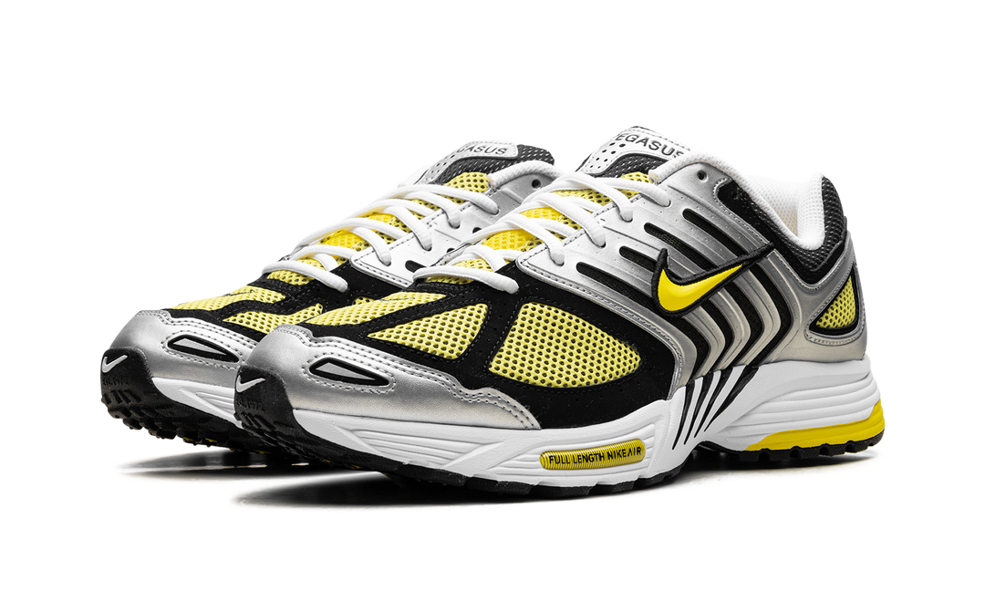 NIKE AIR PEG 2K5 OPTI YELLOW METALLIC SILVER (WOMEN&