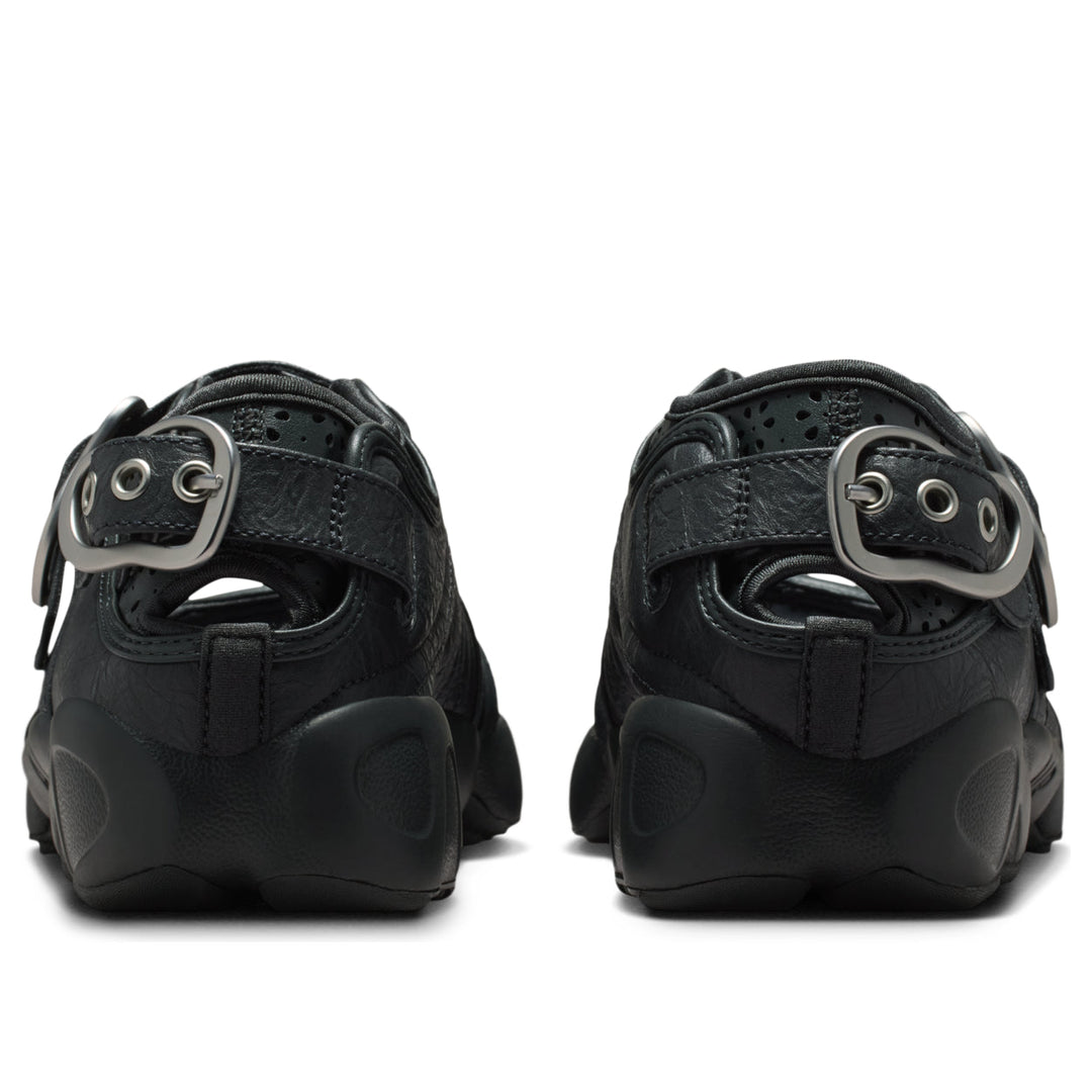 NIKE AIR RIFT LEATHER ANTHRACITE METALLIC SILVER WOMENS