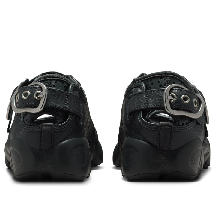 NIKE AIR RIFT LEATHER ANTHRACITE METALLIC SILVER WOMENS
