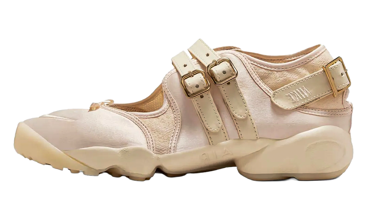 NIKE AIR RIFT PEARL WHITE BUCKLE STRAP (WOMEN&