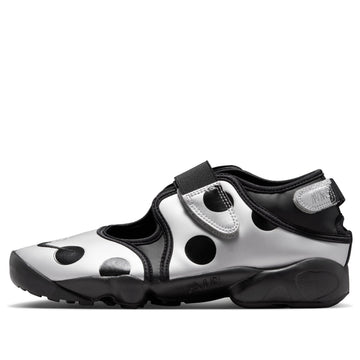 NIKE AIR RIFT POLKA DOTS BLACK METALLIC SILVER WOMENS — Stock