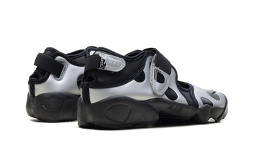 NIKE AIR RIFT POLKA DOTS BLACK METALLIC SILVER WOMENS — Stock