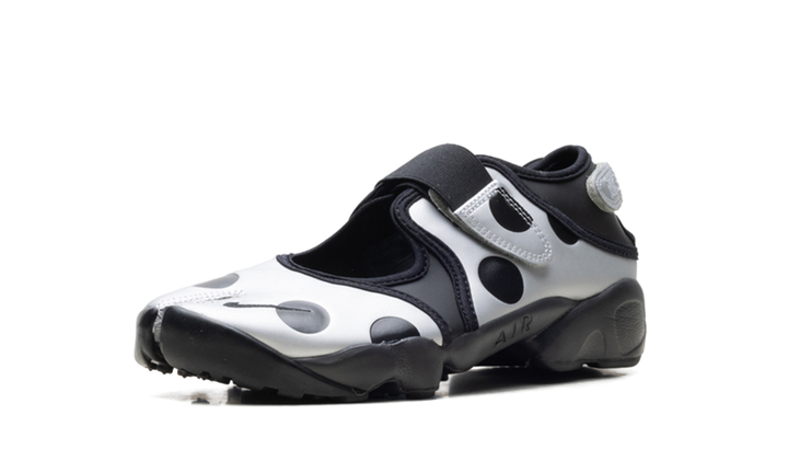 NIKE AIR RIFT POLKA DOTS BLACK METALLIC SILVER WOMENS