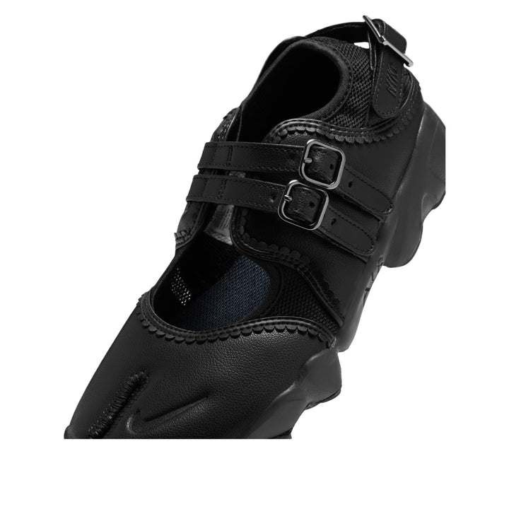 NIKE AIR RIFT TRIPLE BLACK BUCKLE STRAP (WOMEN&