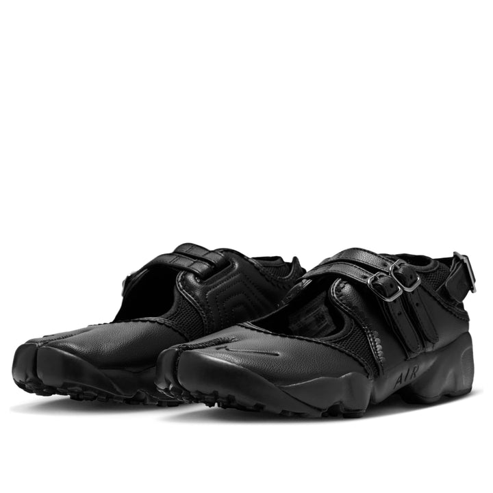 NIKE AIR RIFT TRIPLE BLACK BUCKLE STRAP (WOMEN&