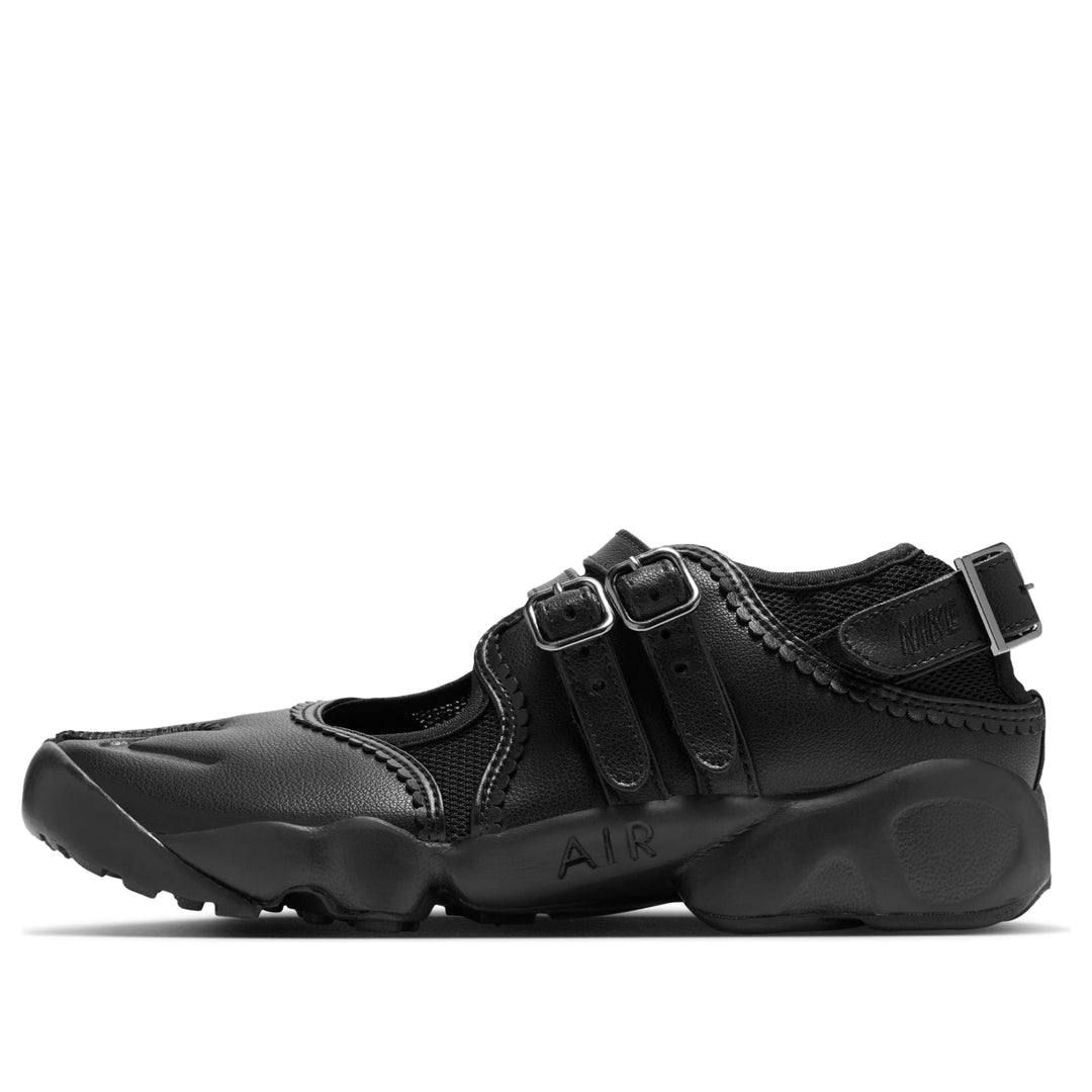 NIKE AIR RIFT TRIPLE BLACK BUCKLE STRAP (WOMEN&