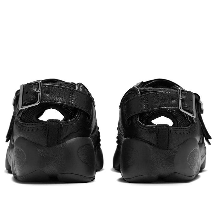 NIKE AIR RIFT TRIPLE BLACK BUCKLE STRAP (WOMEN&