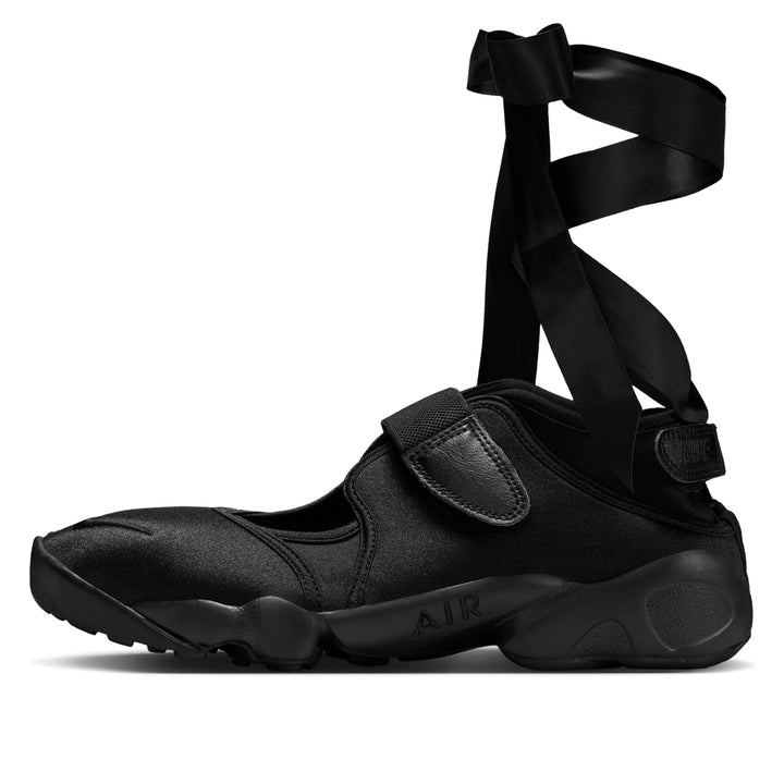 NIKE AIR RIFT TRIPLE BLACK SATIN (WOMEN&