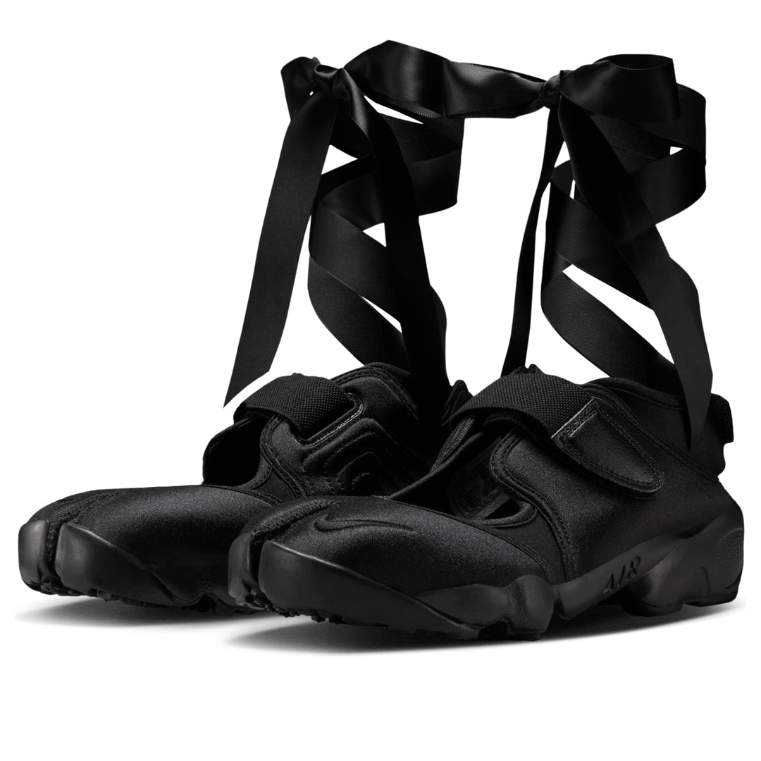 NIKE AIR RIFT TRIPLE BLACK SATIN (WOMEN&