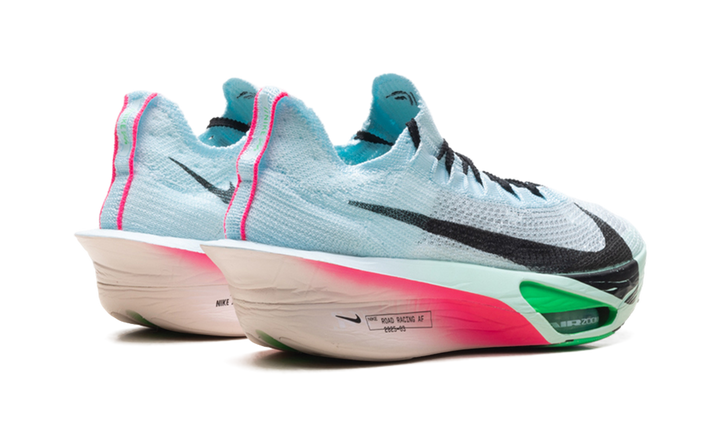 NIKE AIR ZOOM ALPHAFLY NEXT% 3 GLACIER BLUE MINT FOAM GREEN SHOCK BLACK WOMENS