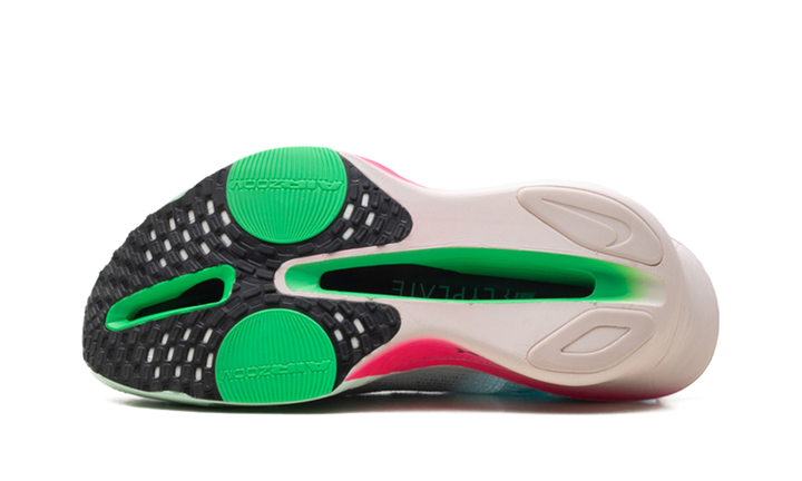 NIKE AIR ZOOM ALPHAFLY NEXT% 3 GLACIER BLUE MINT FOAM GREEN SHOCK BLACK WOMENS