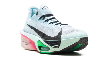 NIKE AIR ZOOM ALPHAFLY NEXT% 3 GLACIER BLUE MINT FOAM GREEN SHOCK BLACK WOMENS — Stock