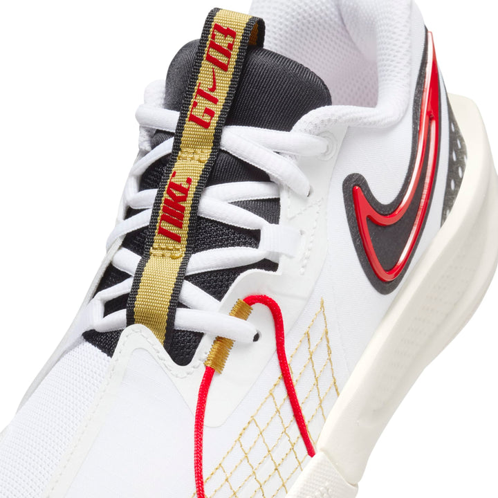 NIKE AIR ZOOM GT CUT 3 WHITE BLACK UNIVERSITY RED GS
