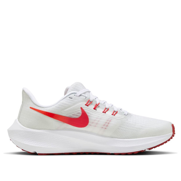 NIKE AIR ZOOM PEGASUS 39 PREMIUM WHITE UNIVERSITY RED WOMENS