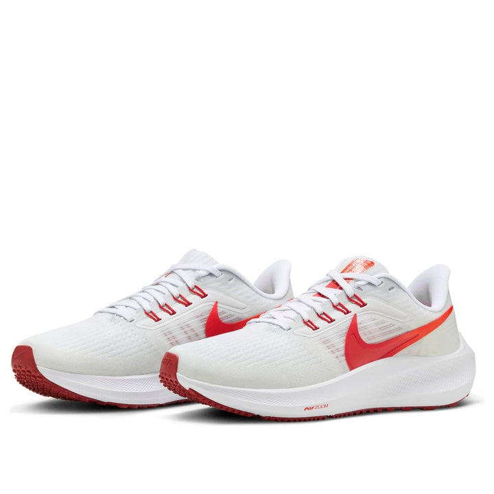 NIKE AIR ZOOM PEGASUS 39 PREMIUM WHITE UNIVERSITY RED WOMENS