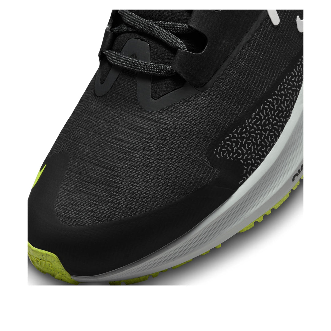 NIKE AIR ZOOM PEGASUS 39 SHIELD BLACK DARK SMOKE GREY VOLT