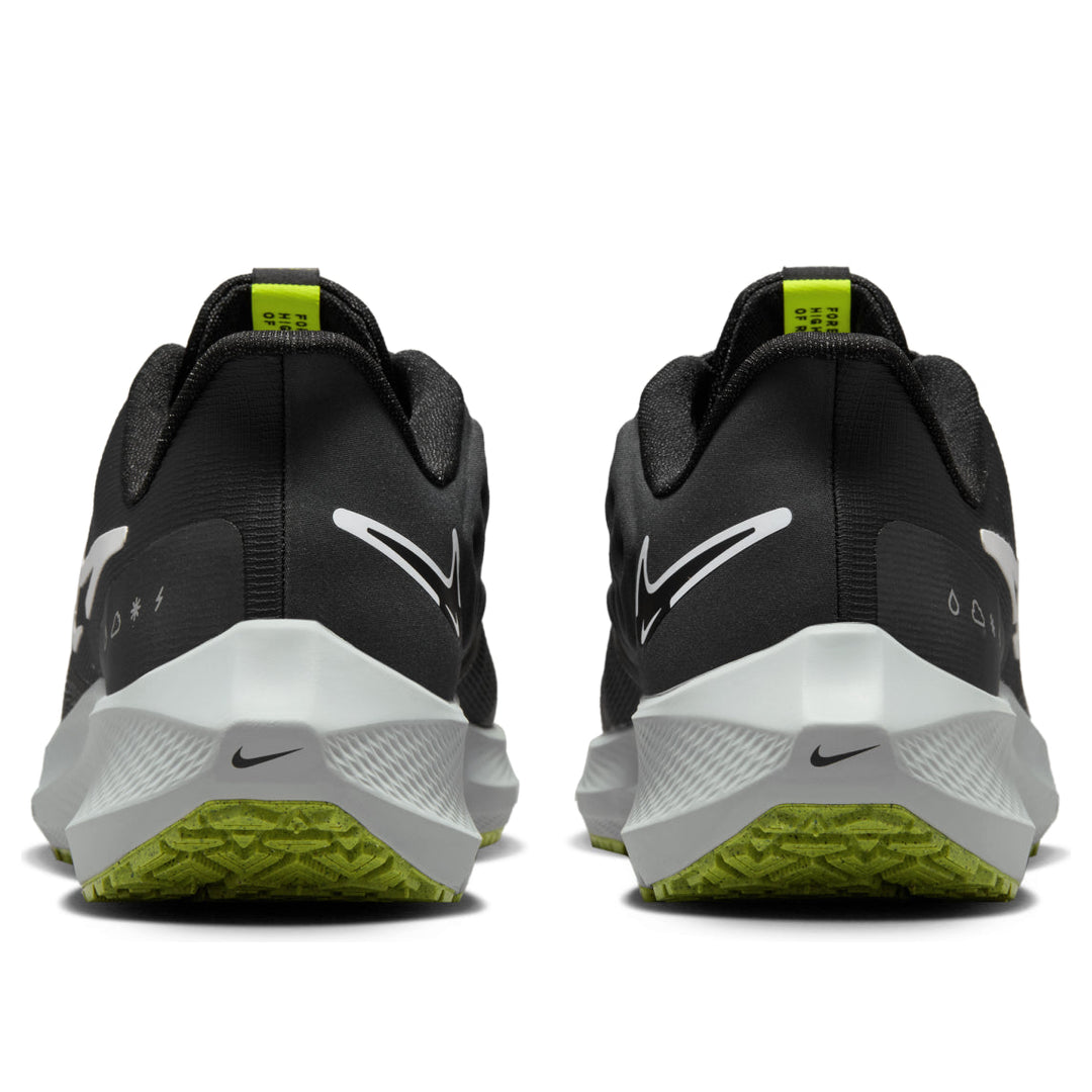 NIKE AIR ZOOM PEGASUS 39 SHIELD BLACK DARK SMOKE GREY VOLT