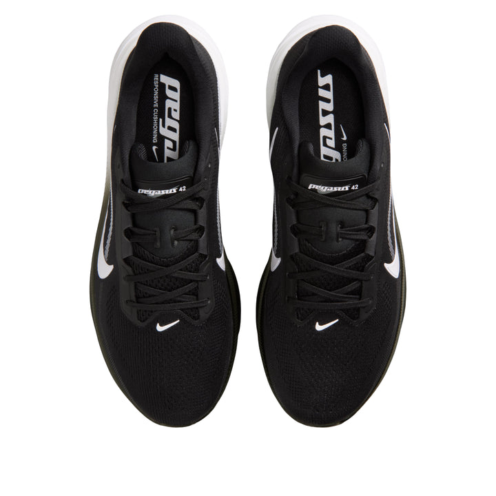 NIKE AIR ZOOM PEGASUS 42 BLACK WHITE