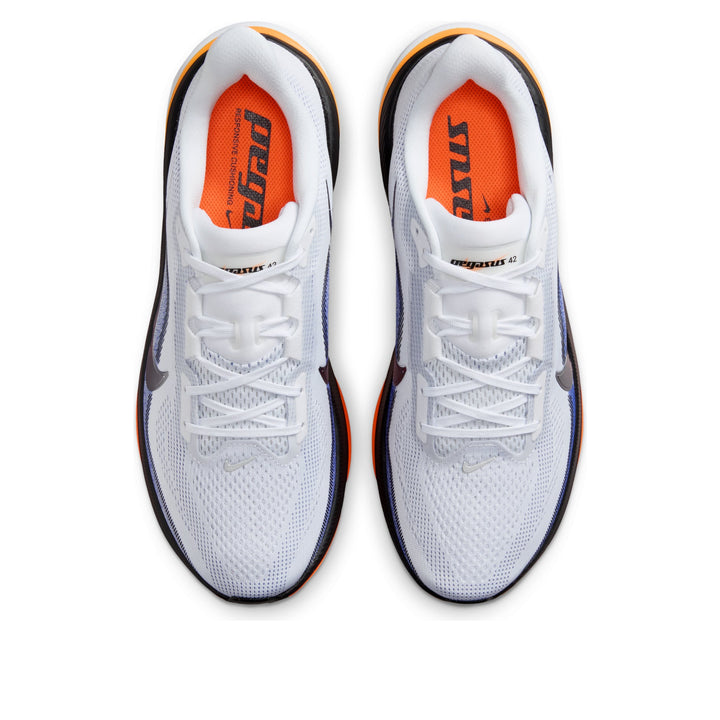 NIKE AIR ZOOM PEGASUS 42 WHITE LAPIS TOTAL ORANGE