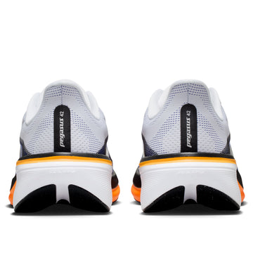 NIKE AIR ZOOM PEGASUS 42 WHITE LAPIS TOTAL ORANGE — Stock