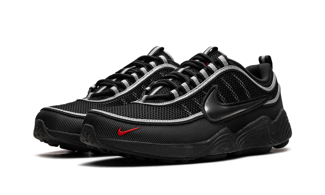 NIKE AIR ZOOM SPIRIDON BLACK METALLIC SILVER