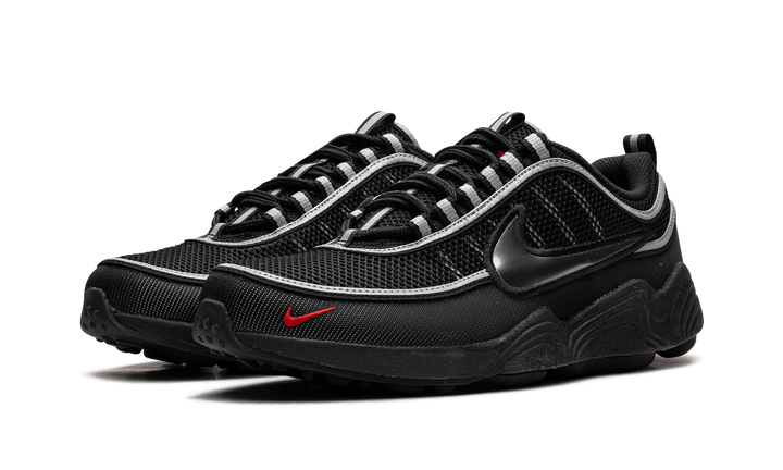 NIKE AIR ZOOM SPIRIDON BLACK METALLIC SILVER